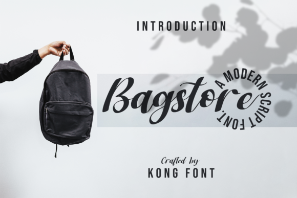 Bagstore Font for Campaign Creatives
