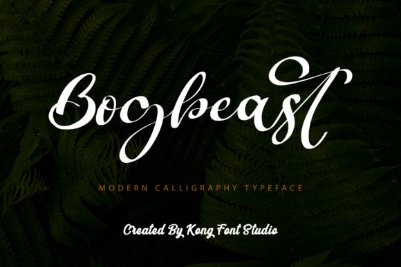 Bogbeast: A Playful Handwritten Font for Modern Editorial Design