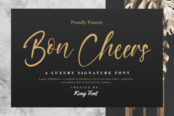 Boost Your Campaign with the Bon Cheers Font