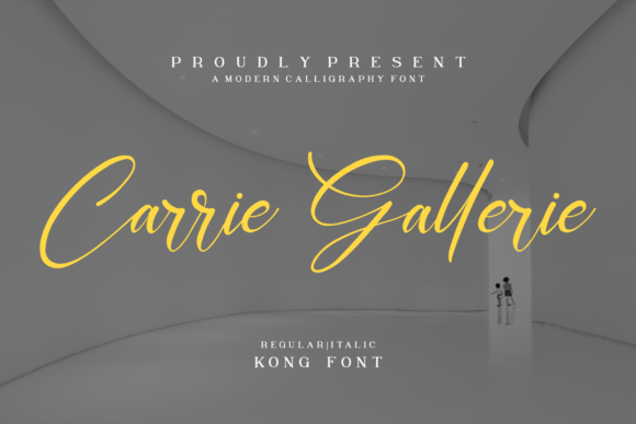 Carrie Gallerie: A Flowing Script Font for Modern Campaigns