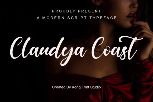 Claudya Coast: A Playful Script Font for Web Design
