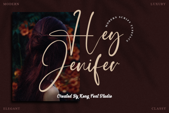 Hey Jenifer: A Playful Font for Modern Campaigns