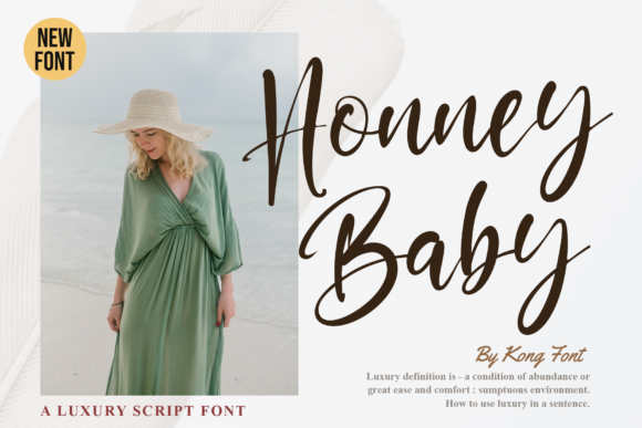 Honney Baby: A Playful Font for Handmade Creations