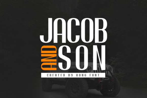 Jacob and Son Font for Modern Web Design