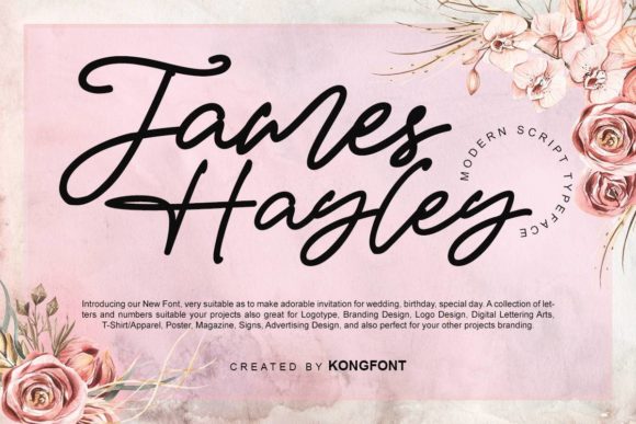 James Hayley Font for Bold Branding and Creative Campaigns