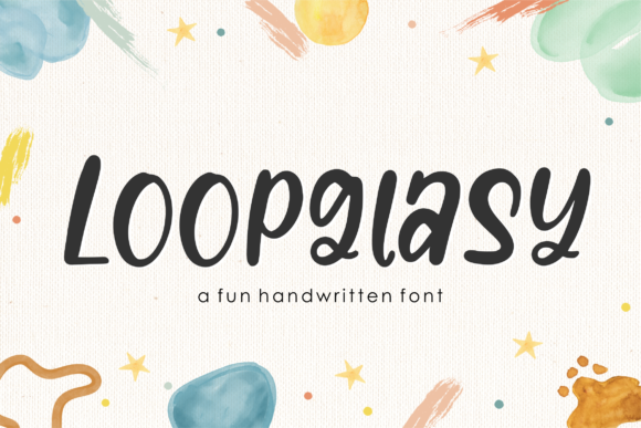 Loopglasy: A Playful Font for Your Brand's Visual Identity