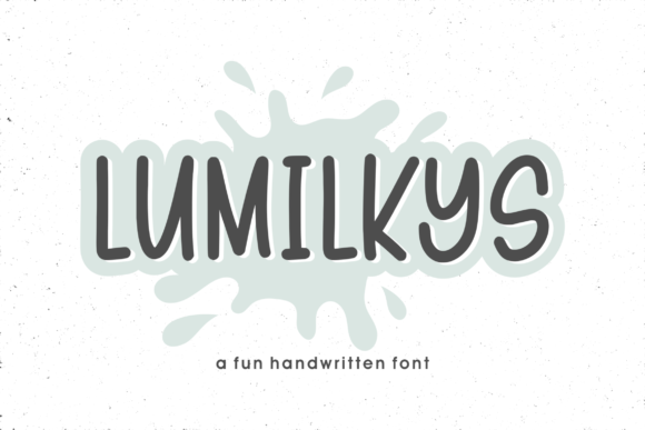 Lumilkys: A Designer's Take on a Free Display Font