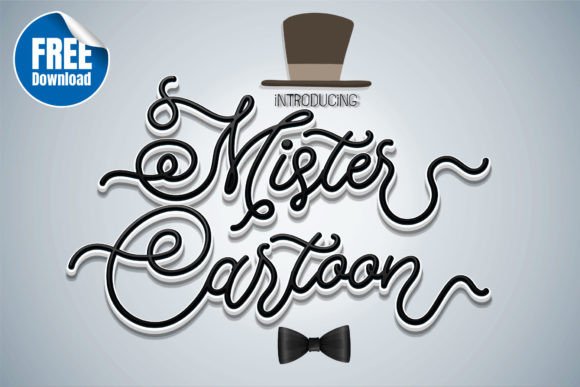 Mister Cartoon Font Review for Design Projects
