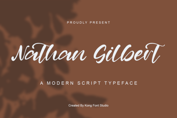 Nathan Gilbert Font for Handmade Creations