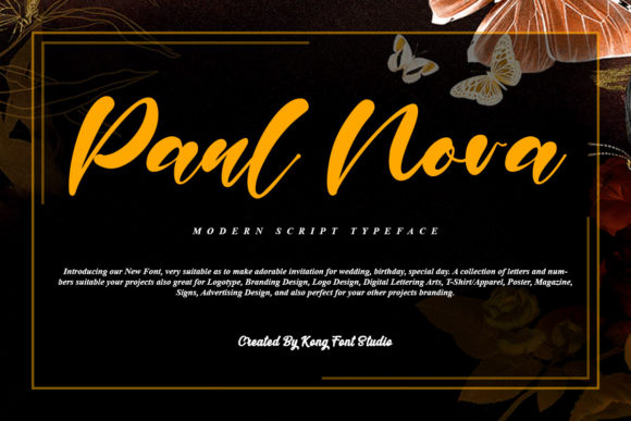 Paul Nora: A Playful Script Font for Modern Marketing
