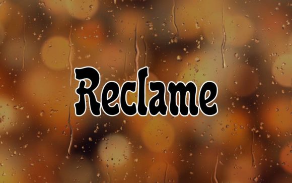 Reclame Font for Web Design and Branding