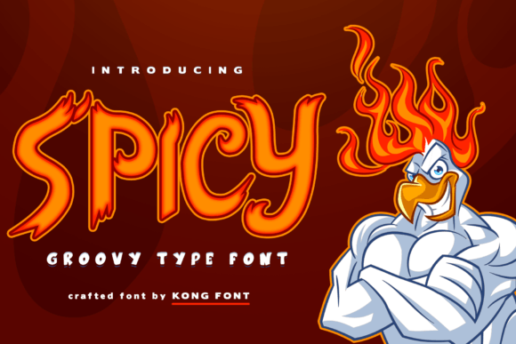 Spicy Font for Branding: A Playful Touch for Small Business Materials