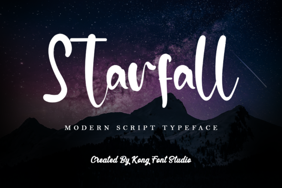 Starfall Font for Branding Projects