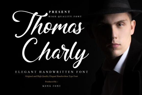 Thomas Charly: A Modern Handwritten Script Font for Digital Creatives