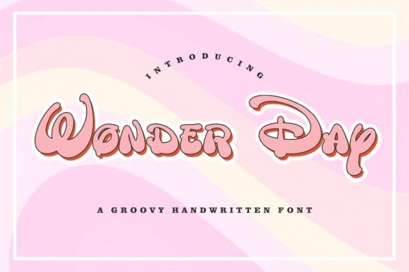 Wonder Day Font for Business Branding